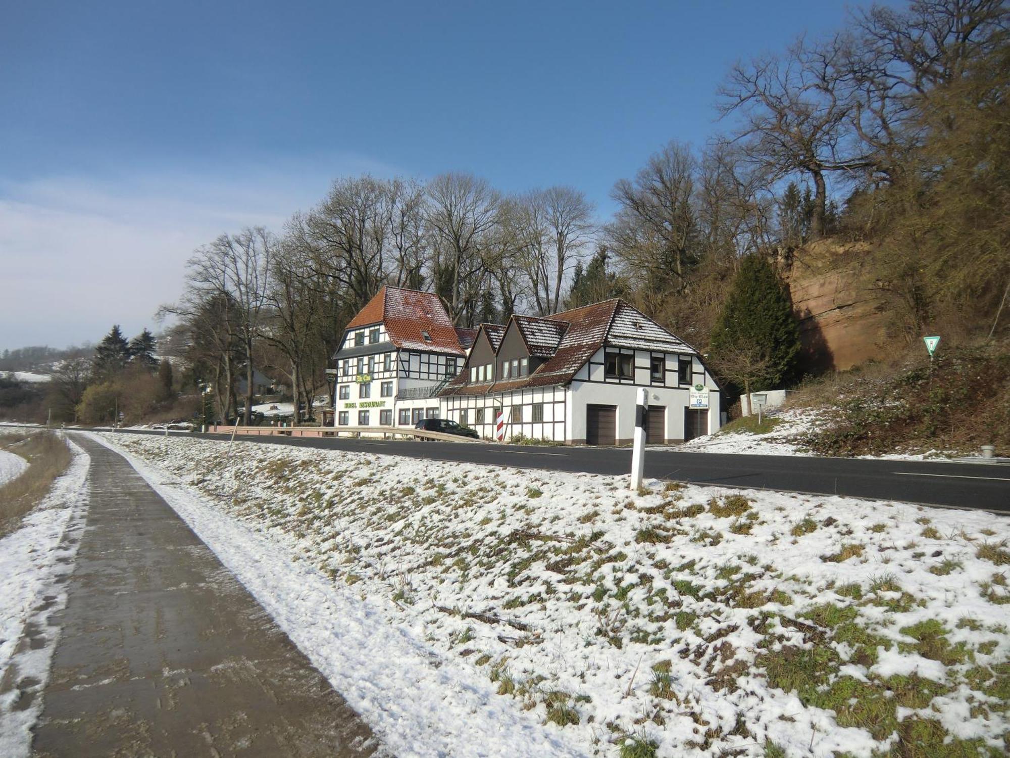Hotel Die Clus Volksen  Buitenkant foto
